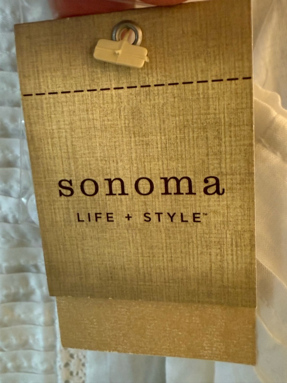 Sonoma Women’s White Cotton Button Front Blouse Size L NEW - Picture 3 of 14